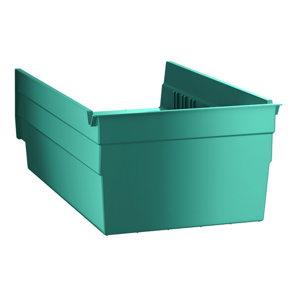 Regency Green Shelf Bin, 11 5/8" x 6 5/8" x 4"