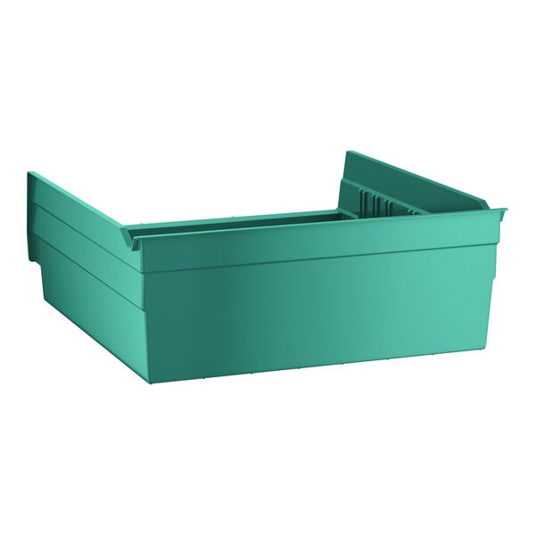 Regency Green Shelf Bin, 11 5/8" x 11 1/8" x 4"