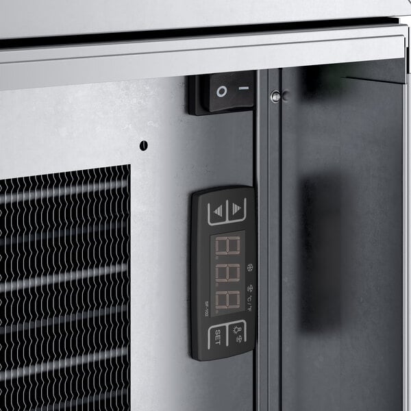 A ServIt drop-in refrigerated cold food well with a digital display.