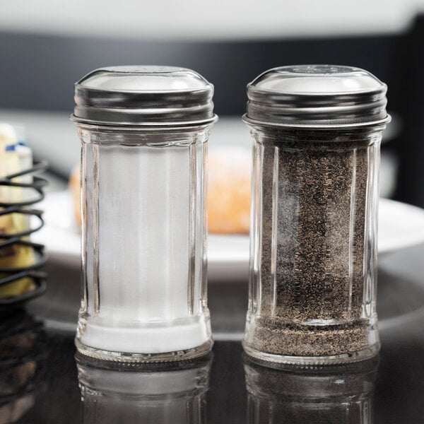 diner salt and pepper shakers