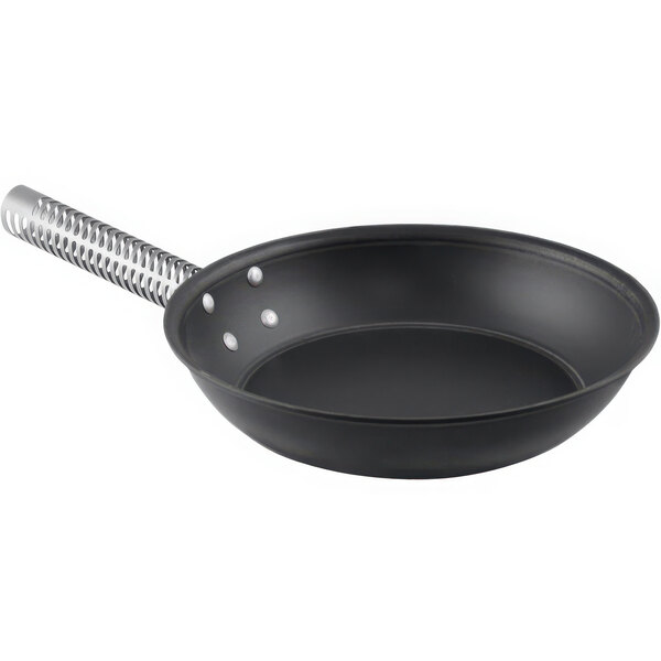 A black LloydPans aluminum fry pan with a handle.