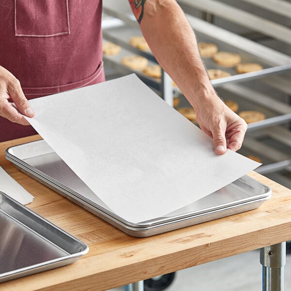 Baker s Lane 12 x 16 Half Size Heavy Weight Premium Silicone Coated Parchment Paper Bun Sheet Pan Liner Sheet 1000 Case