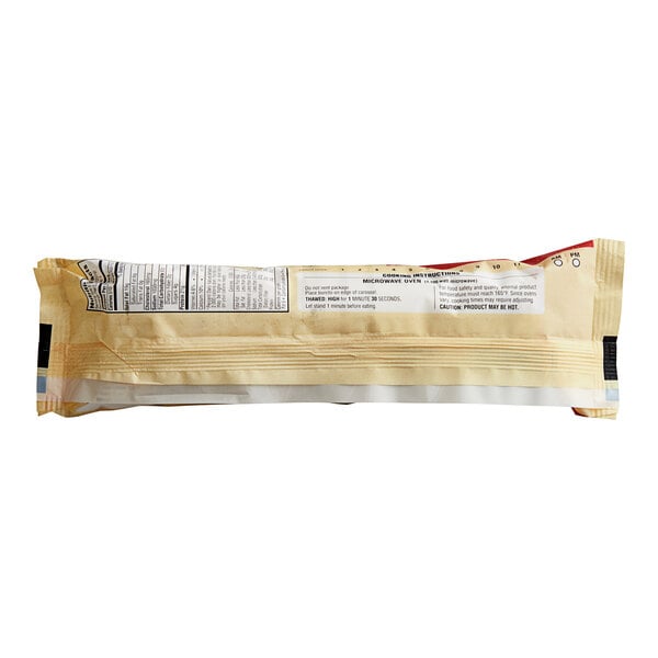 A package of El Monterey Breakfast Burritos on a white background. The package is white and yellow.
