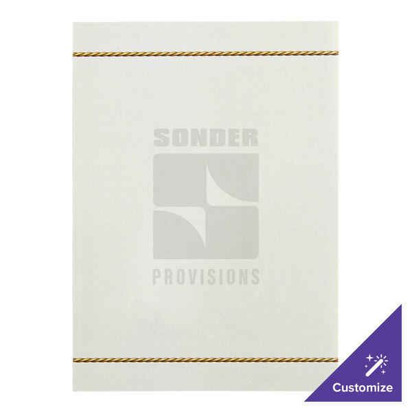 A white rectangular Choice menu with white text.