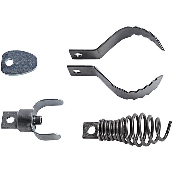 A set of metal General Pipe Cleaners Mini-Rooter cutters.