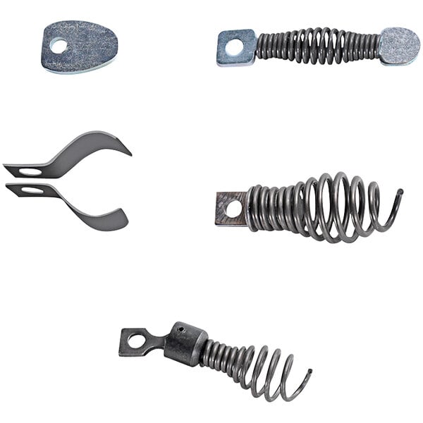 A close up of a metal spring from the General Pipe Cleaners Handylectric Cutter Set.