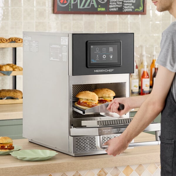 Merrychef conneX12 High Power Stainless Steel Finish High-Speed Oven - 208-240V