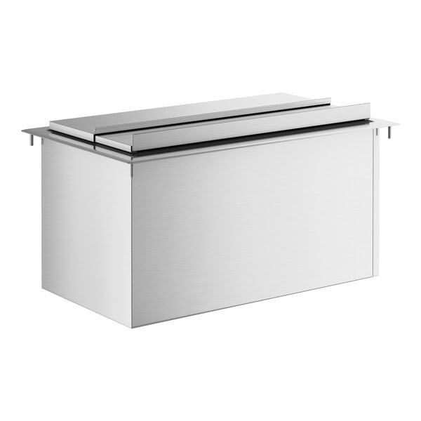 Regency 18 x 30 Stainless Steel Drop-In Ice Bin with 7 Circuit Post-Mix  Cold Plate