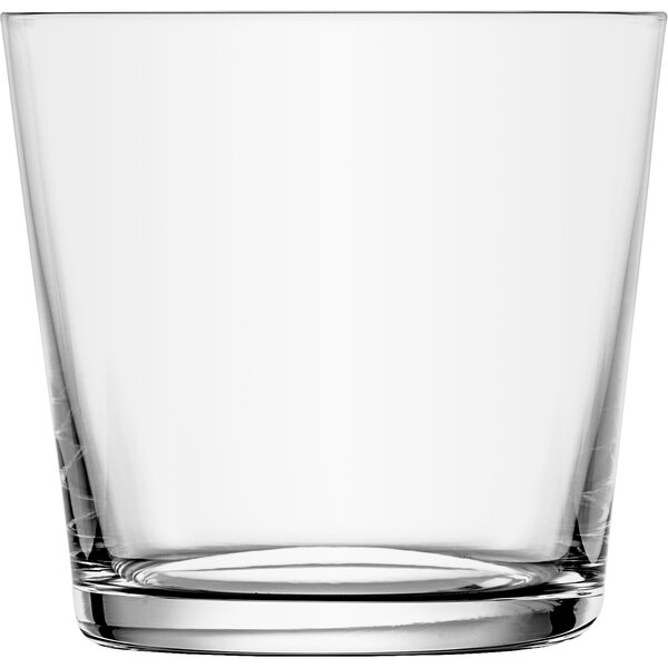 A case of 6 clear Schott Zwiesel Sonido Rocks glasses.