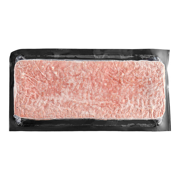 A package of Impossible Foods Plant-Based Vegan Ground Meat on a white background.