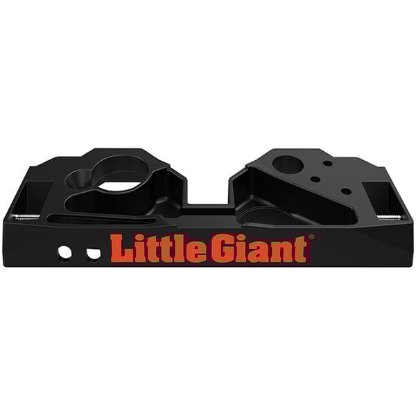 A black plastic container with red and white text reading "Little Giant Quad Pod 2.0"