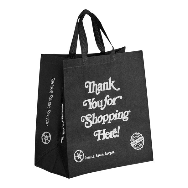 Brand New Medium Black Shopping outlet Bag