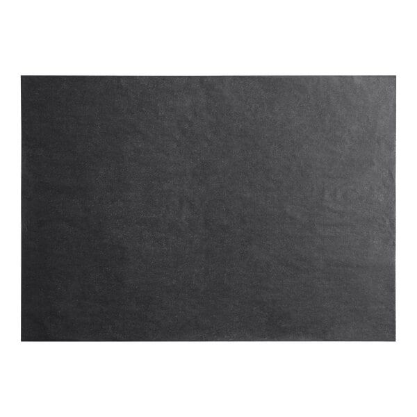 Lavex 20 x 30 10# Black Tissue Paper Sheets - 480/Pack