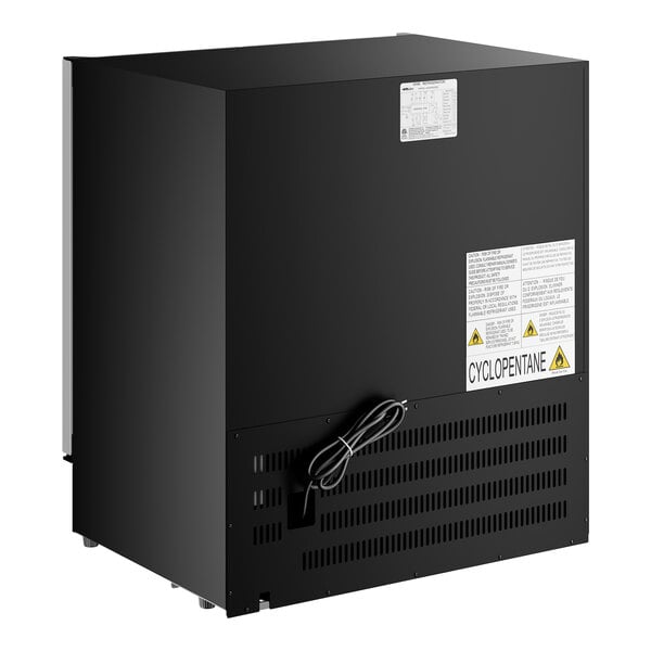 AvaValley WBRC-32-DZ Dual Section Dual Temperature Full Glass Door Commercial Wine Cooler