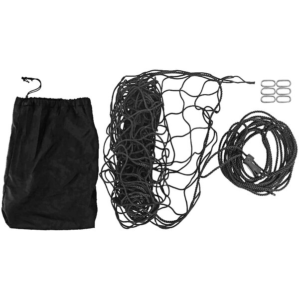 A black bag with a Snap-Loc cinch rope inside.