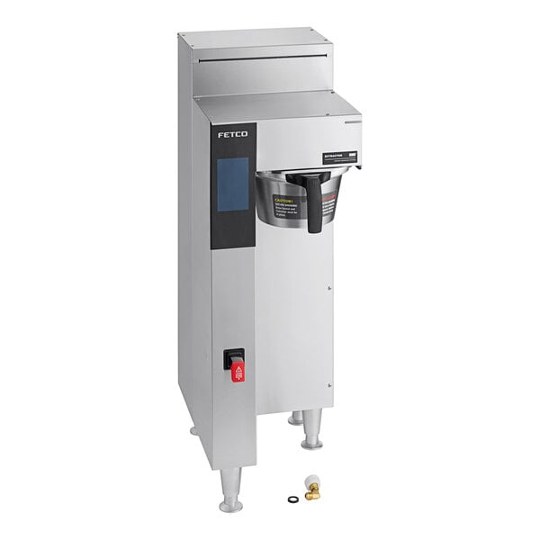 Fetco CBS-2251 NG Series Single Automatic Digital Coffee Brewer with Metal Brew Basket - 208/240V, 4500-6000W