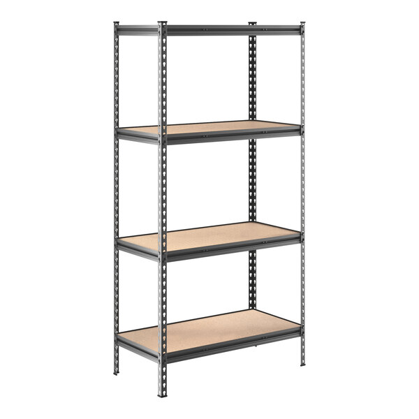Stainless Steel Shelving with Rivets