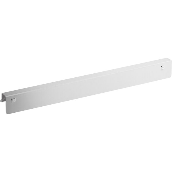 A white metal shelf support rail kit for Coldtainer F0915 series refrigerated containers.