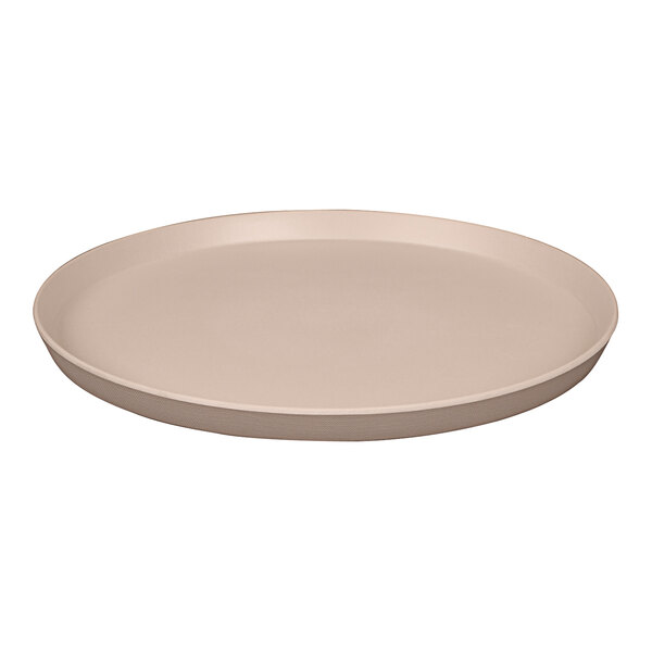 The lid for an Elite Global Solutions Greenovations bamboo and melamine bento box.