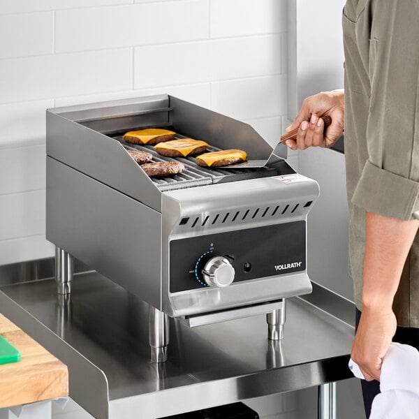 Vollrath CBGMD-12 12" Medium-Duty Charbroiler - 40,000 BTU