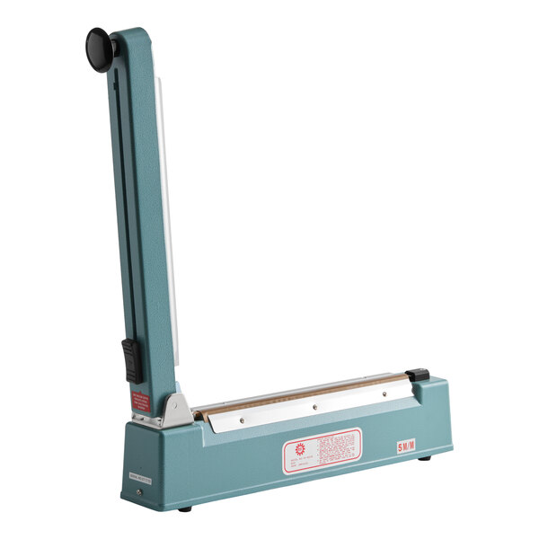 Tach-It HJC310/5T 12" Tabletop Impulse Sealer with 5 mm Seal Width and Slide Cutter - 600W
