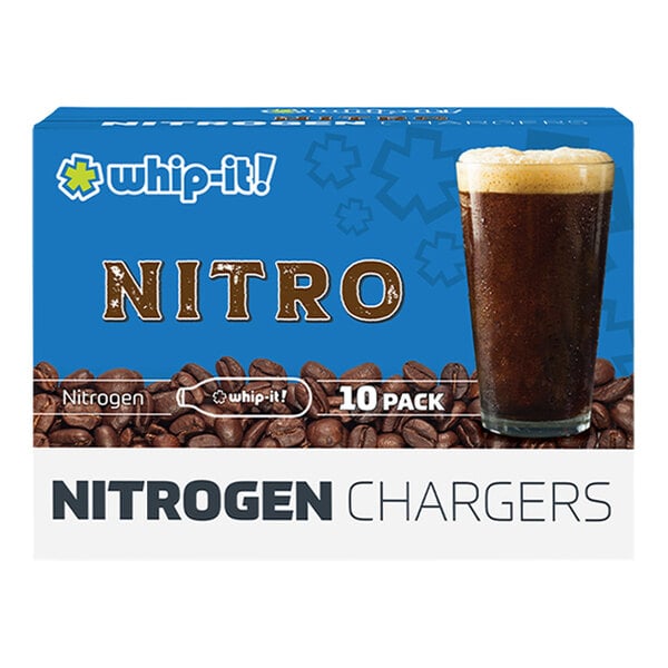 Whip-It CF-Whip-10T Nitrogen Charger - 10/Box