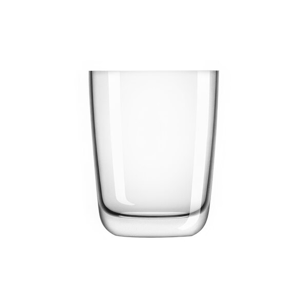 A Palm Marc Newson clear Tritan plastic highball glass.