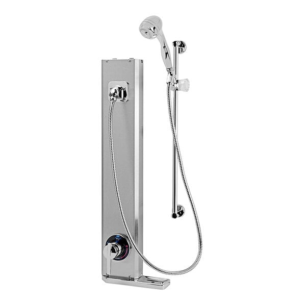 Shower hand held stainless popular steel w/ bar