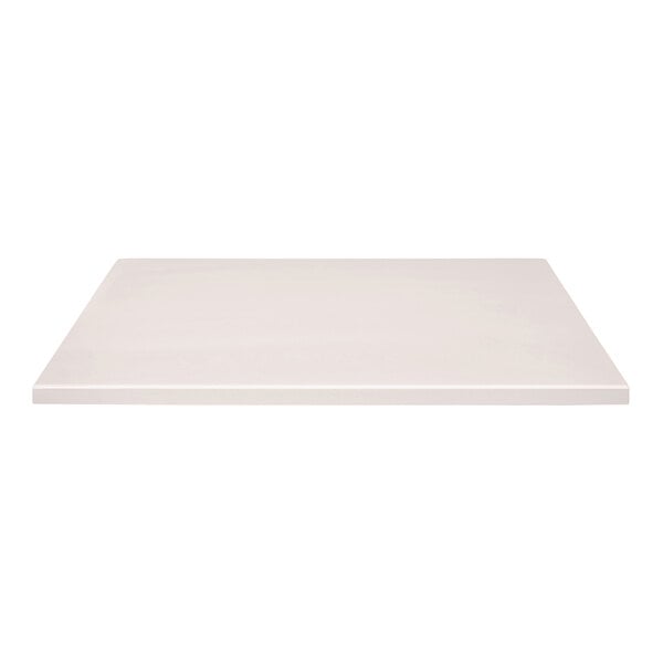 A white square Perfect Tables table top.