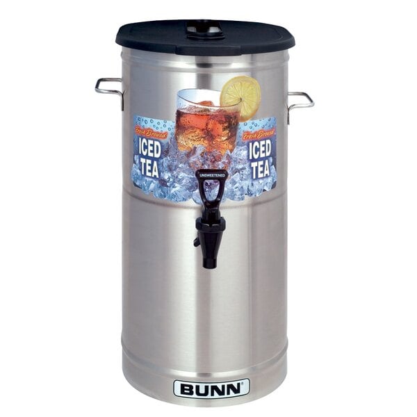 Bunn 33000.0000 3 Gallon Stainless Steel Iced Tea Dispenser - Ford Hotel  Supply