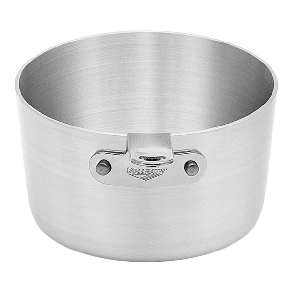 Vollrath Wear-Ever 1.5 Qt. Tapered Aluminum Sauce Pan with Plated Handle 661115