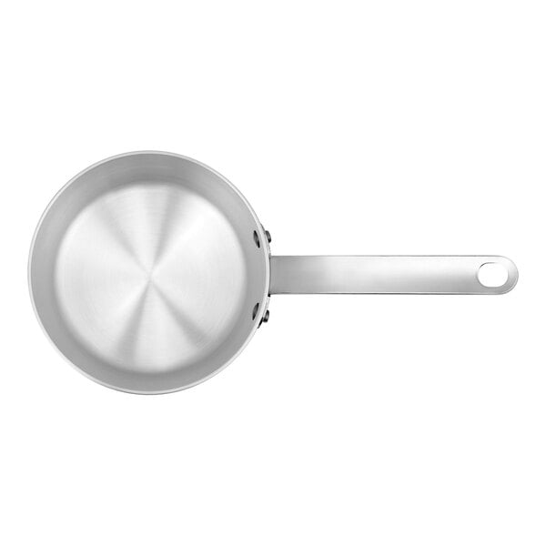 Vollrath Wear-Ever 1.5 Qt. Tapered Aluminum Sauce Pan with Plated Handle 661115