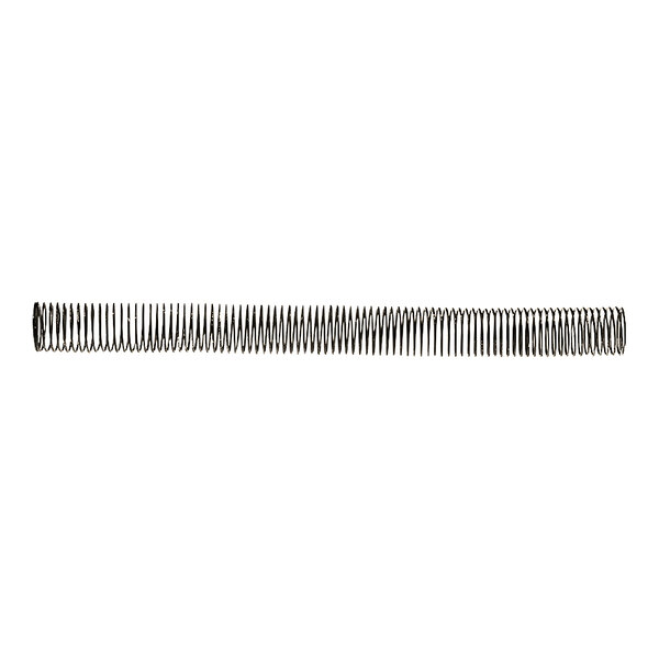 A close-up of the metal spring on the Barfly Vintage Black Hawthorne Strainer.