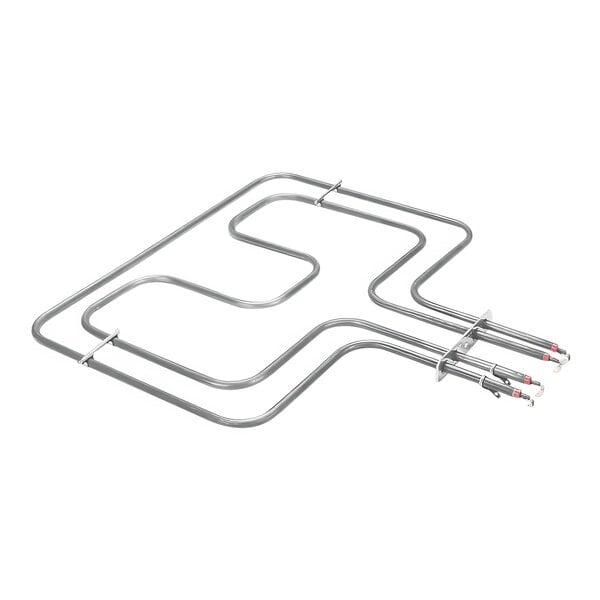 A Moffat top oven heating element with two attached wires.