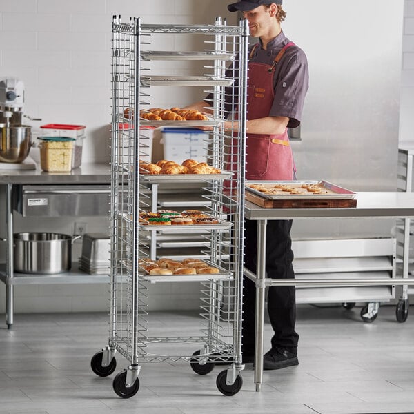 Regency 38 Pan End Load Wire Bun / Sheet Pan Rack - Unassembled