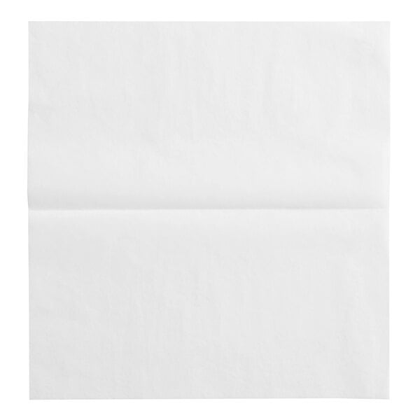 A white interfolded bakery tissue sheet.