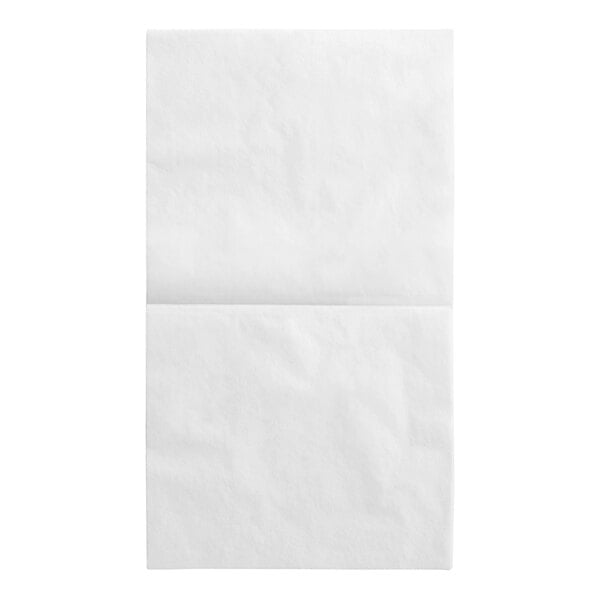 A white folded paper.