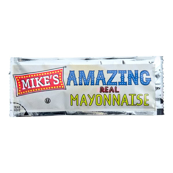 Mike's Amazing Real Mayonnaise Packet 12 Gram - 200/Case