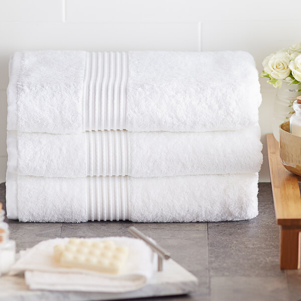 Extra Large Bath Towels 100% Cotton 27X54, 4 Bath Towel Set