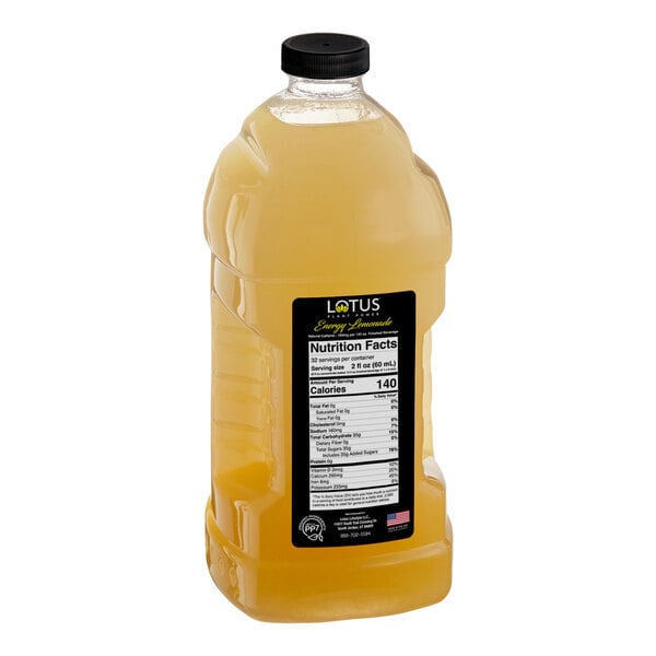 Lotus Plant Energy Lemonade Energy 5:1 Concentrate 64 fl. oz.