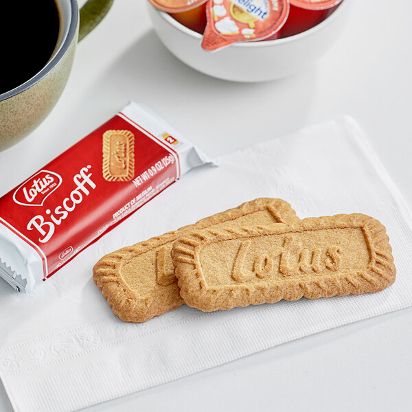 Lotus Biscoff 2 Count Individually Wrapped Cookie Pack 216 Case