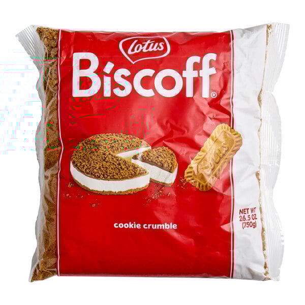 Lotus Biscoff Crumb Topping 1.65 lb. - 8/Case