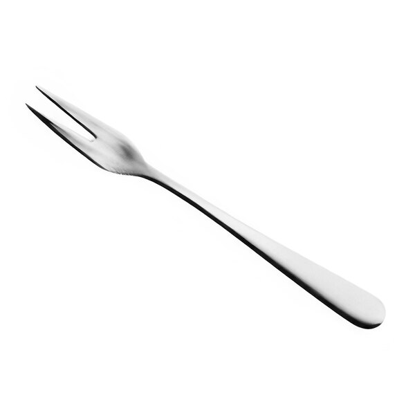 A Hepp by Bauscher stainless steel serving fork with a silver handle.