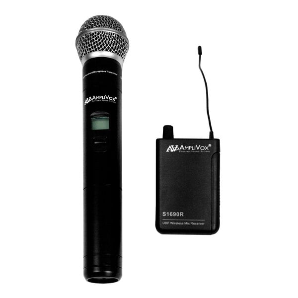 WIRELESS 16 CHANNEL UHF HANDHELD MIC KIT