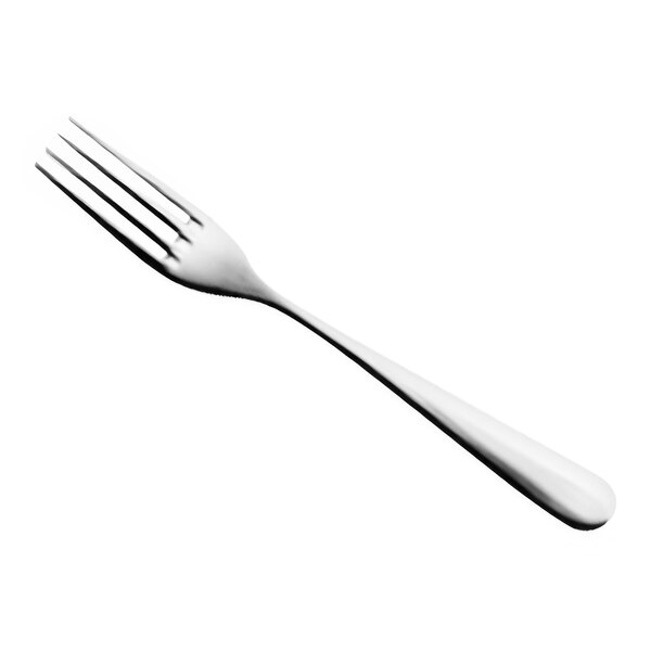 A silver Hepp Carlton stainless steel serving fork.