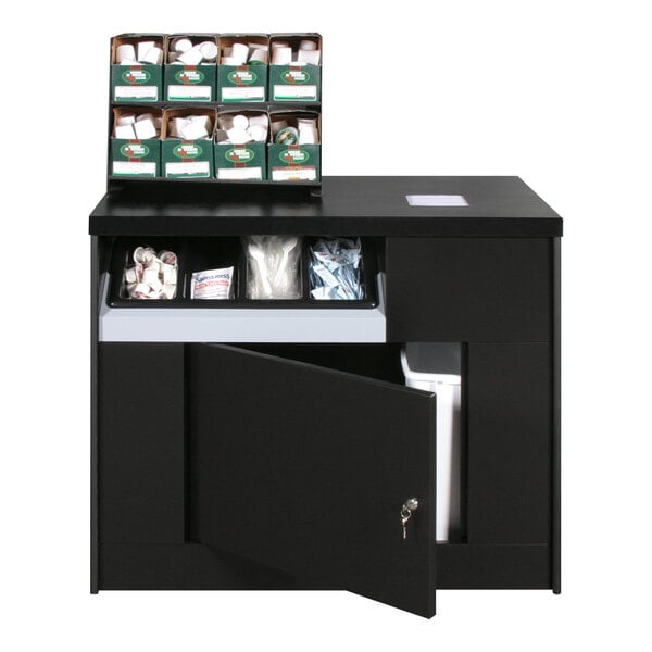 All State OCC36-ET Office Coffee Stand + Electric Outlets