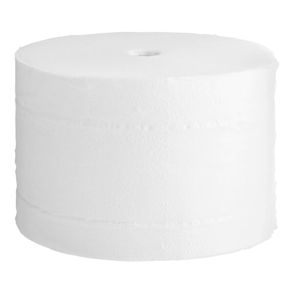 A roll of Angel Soft Professional Series toilet paper.
