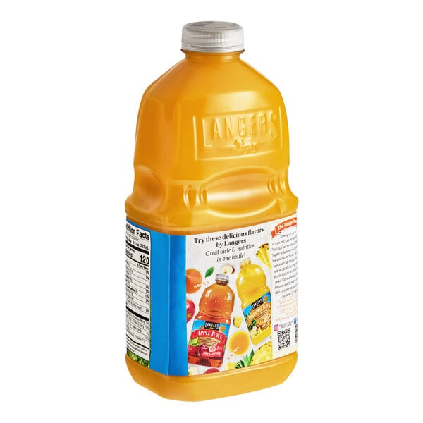Langers Orange Juice 64 fl. oz. - 8/Case