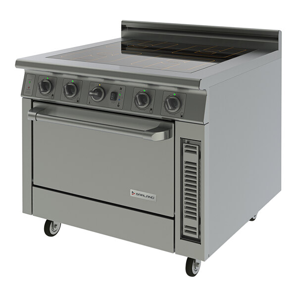 Garland 36ER33 Heavy-Duty Electric Range with 6 Open Burners and Standard  Oven - 208V, 1 Phase, 19.1 kW