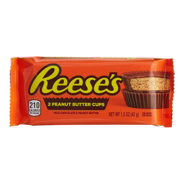 A pack of 36 Reese's Peanut Butter Cups individually wrapped in orange packaging.